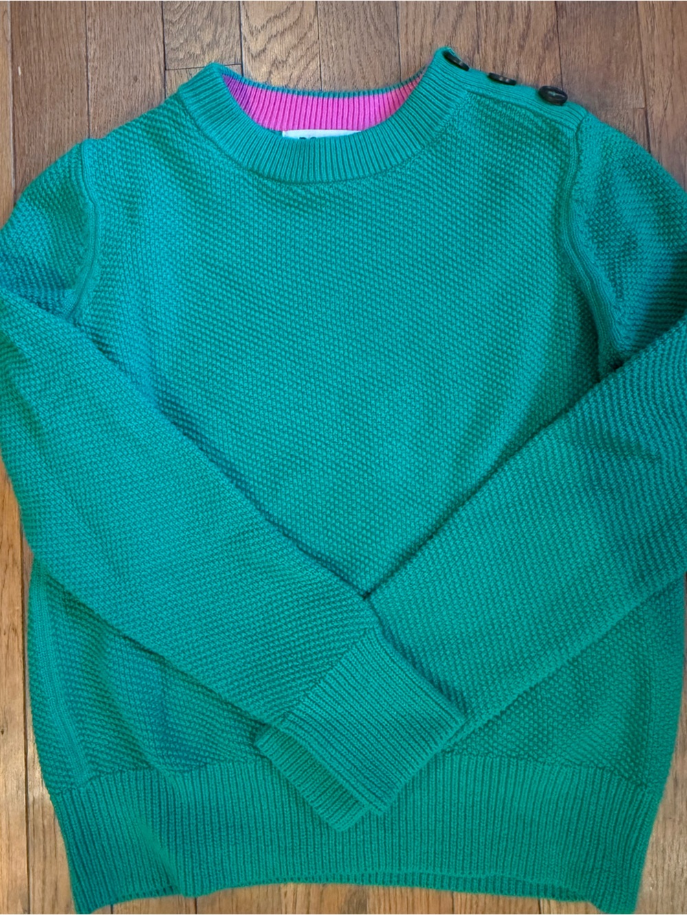Boden Teal Knit Skirt and Sweater Set